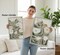 Citrus; 2PCS Boho Wildflower Canvas Wall Art Prints – Sage Green Abstract Floral Botanical Posters, Minimalist Mid Century Flower Artwork for Living Room, Bedroom, Office, Kitchen & Home Decor (Unframed); Category:Wall Decor; Image:3